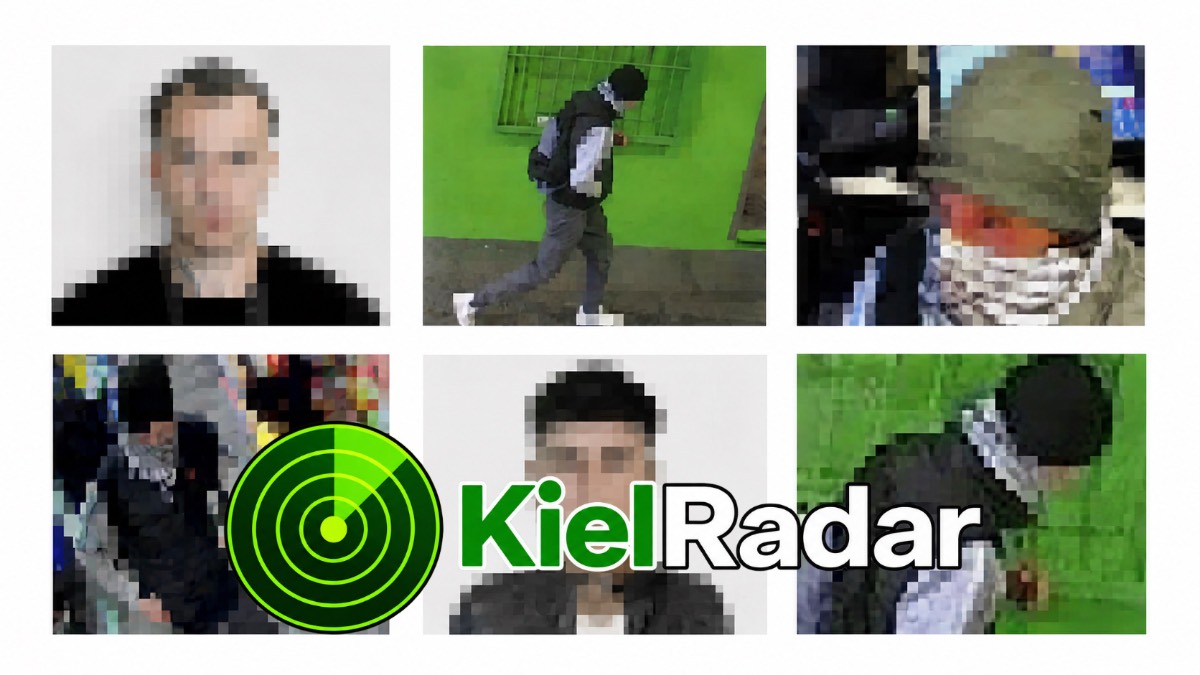 Kiel: Diese Tatverdächtigen werden noch immer gesucht
