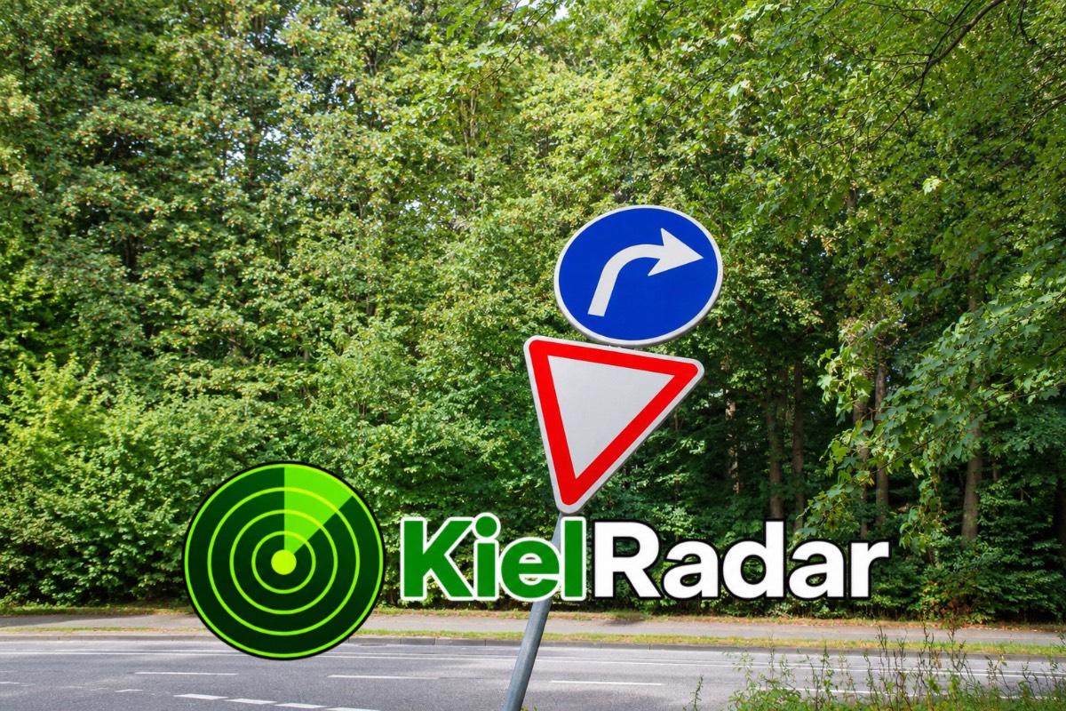 Melsdorfer Straße Kiel: Warum jetzt nur noch rechts abgebogen werden darf