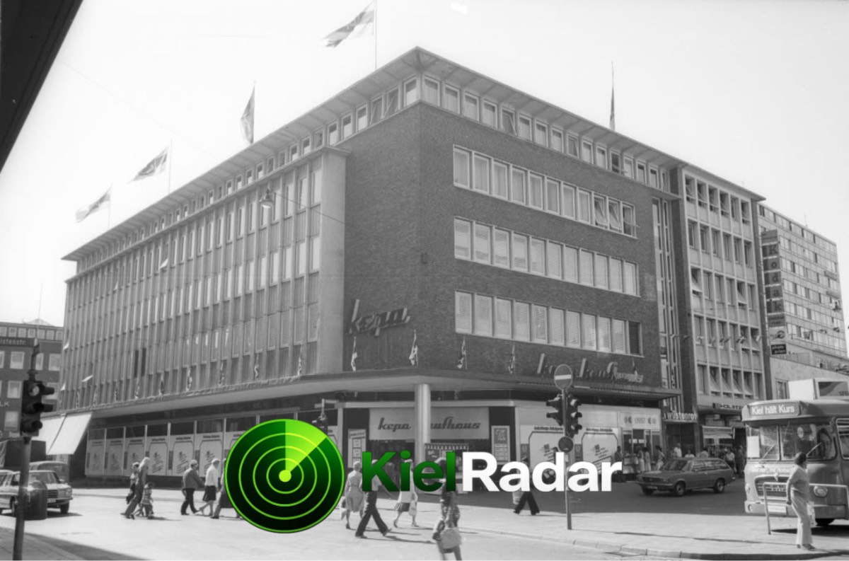 Kiel vor 50 Jahren: Das Kepa-Kaufhaus in der Holstenstraße Kiel 