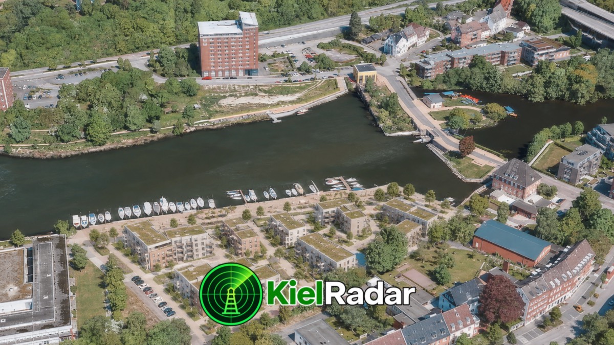 Neues Quartier an der Schwentine: Kiel plant Wohnungen und Promenade