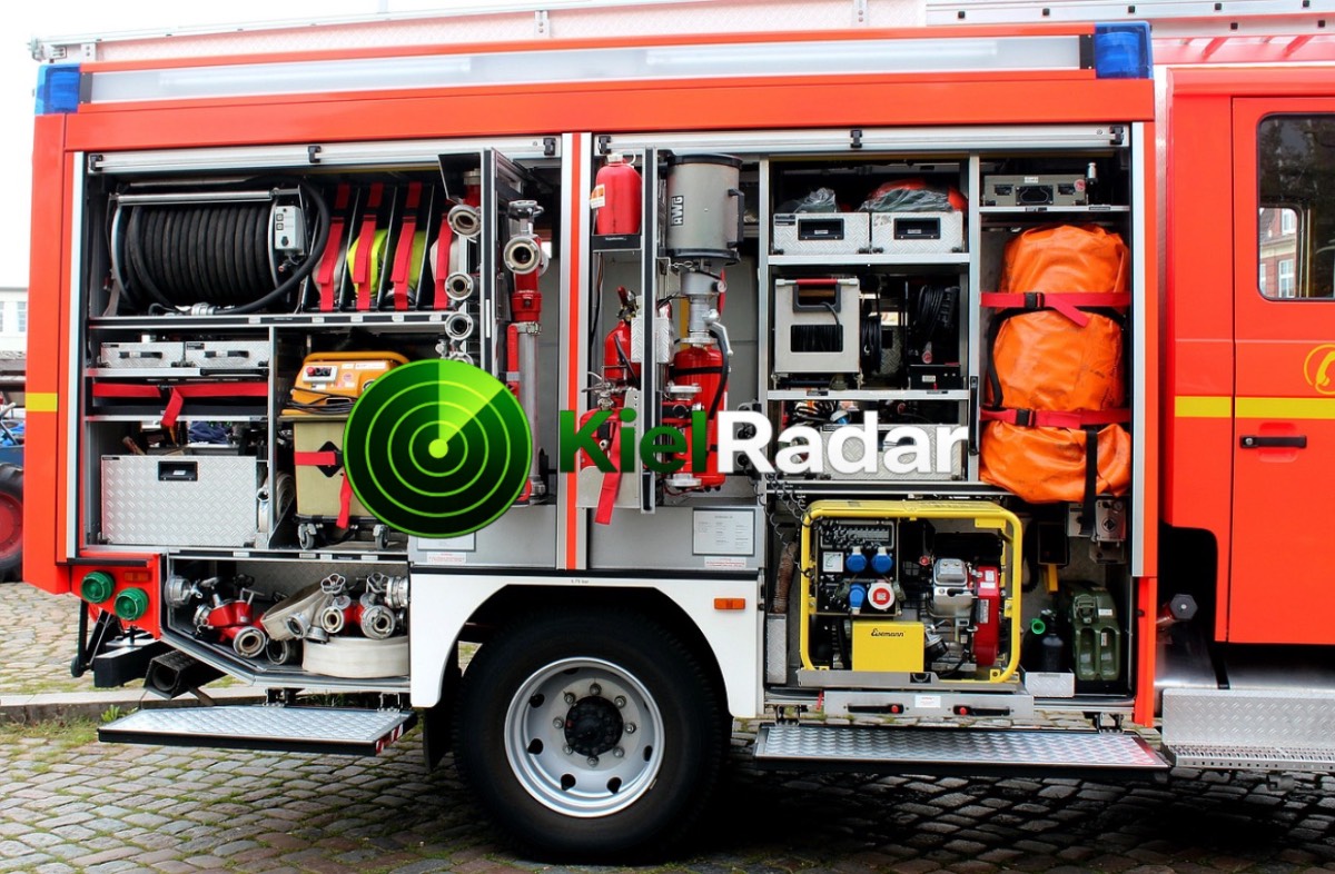 Brand im Städtischen Krankenhaus Kiel: Zwei Schwerverletzte