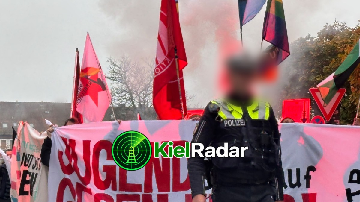GenZ-Demo in Kiel: Bis zu 700 Menschen vor Ort