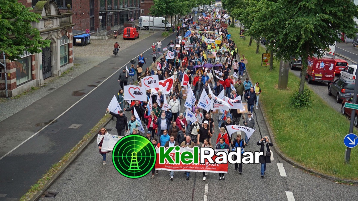 Großdemo in Kiel am 8. Oktober: Diese Straßen werden gesperrt