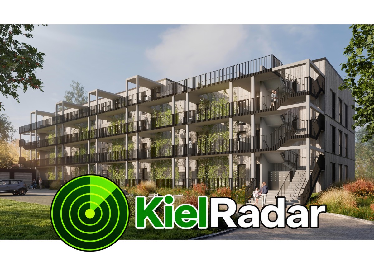 42 neue Sozialwohnungen in Kiel: Miete bei 6,80 Euro pro Quadratmeter